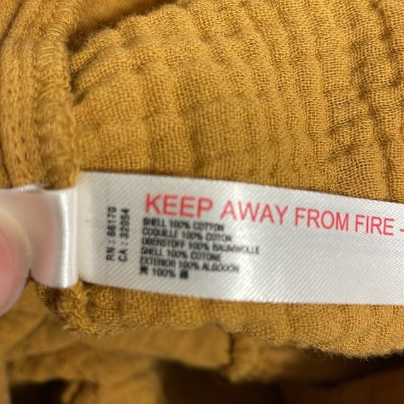 Saturday Sunday Anthropologie Golden Gauze Boho Dress - Size XS Cotton Boho Cool - Picture 6 of 6